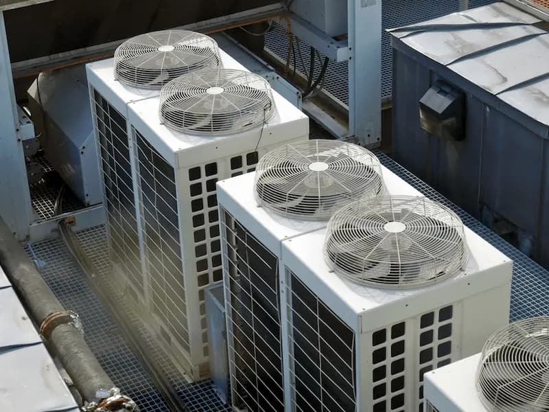 HVAC installation — commercial multi-zone system